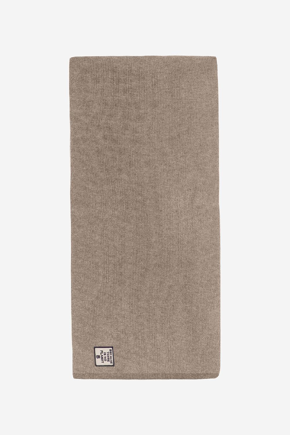 Ecoalf BROWN PATCH BECAUSE SCARF