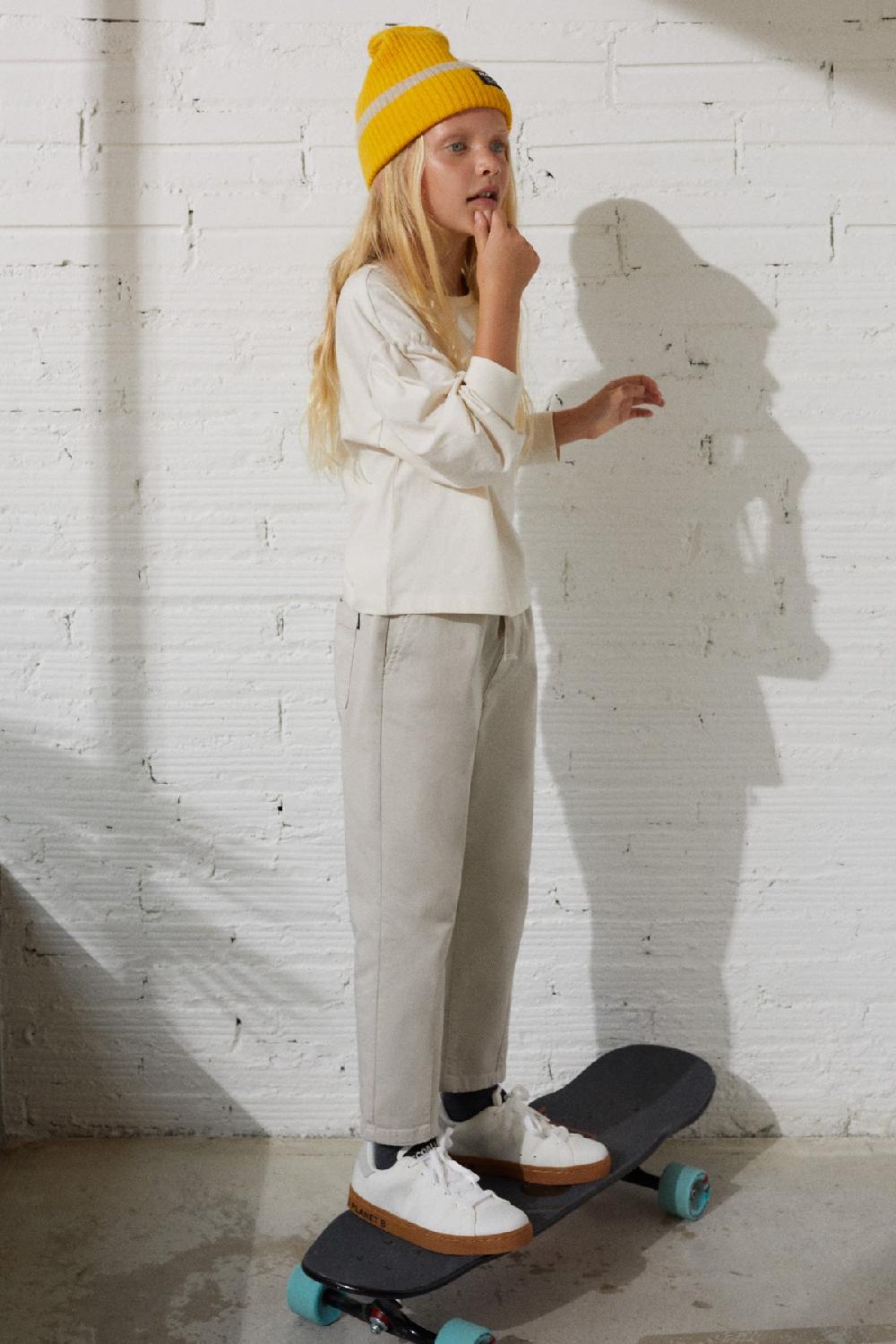 Ecoalf BROWN PURPUREA TROUSERS