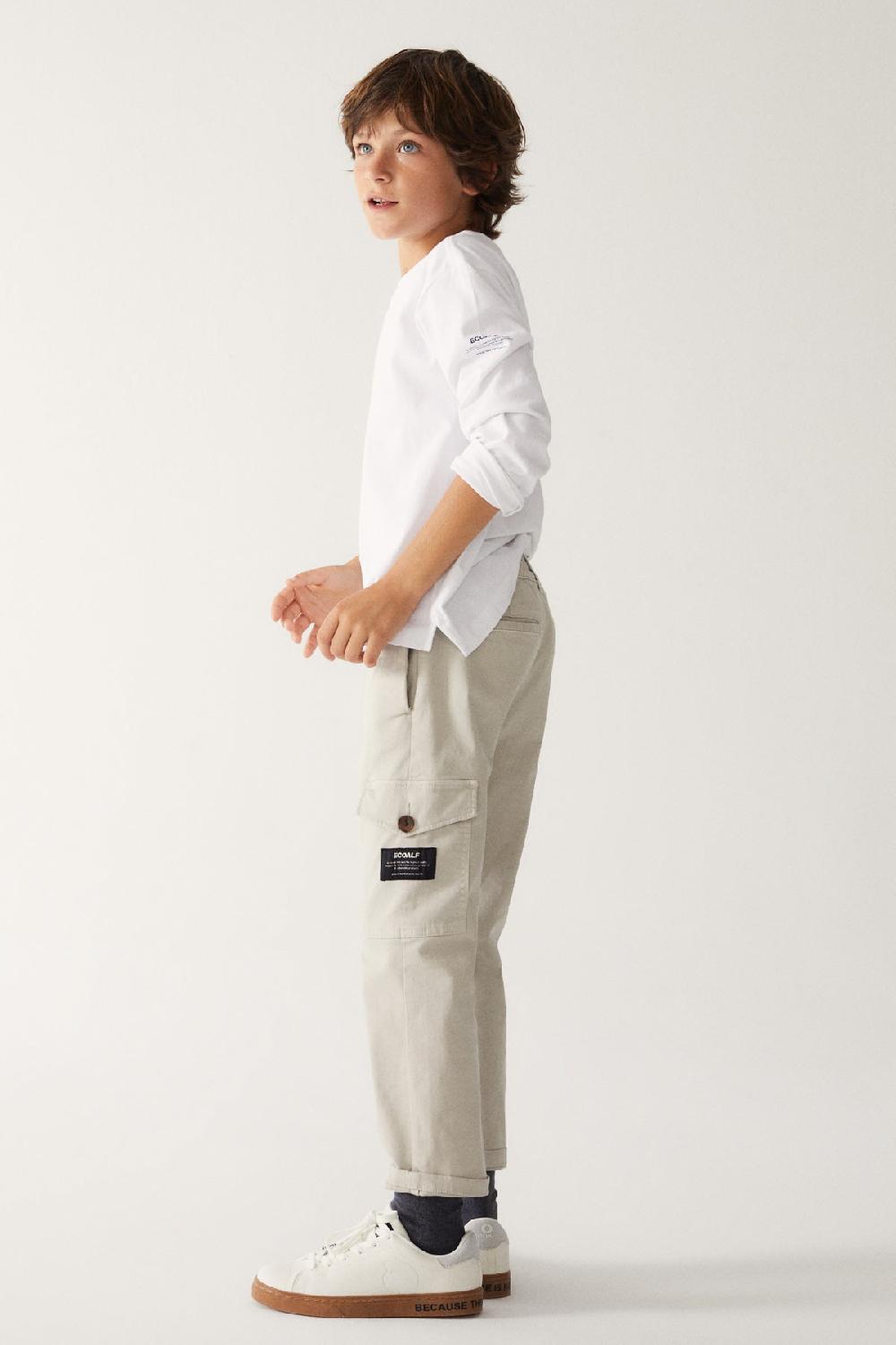 Ecoalf BROWN ROSA TROUSERS