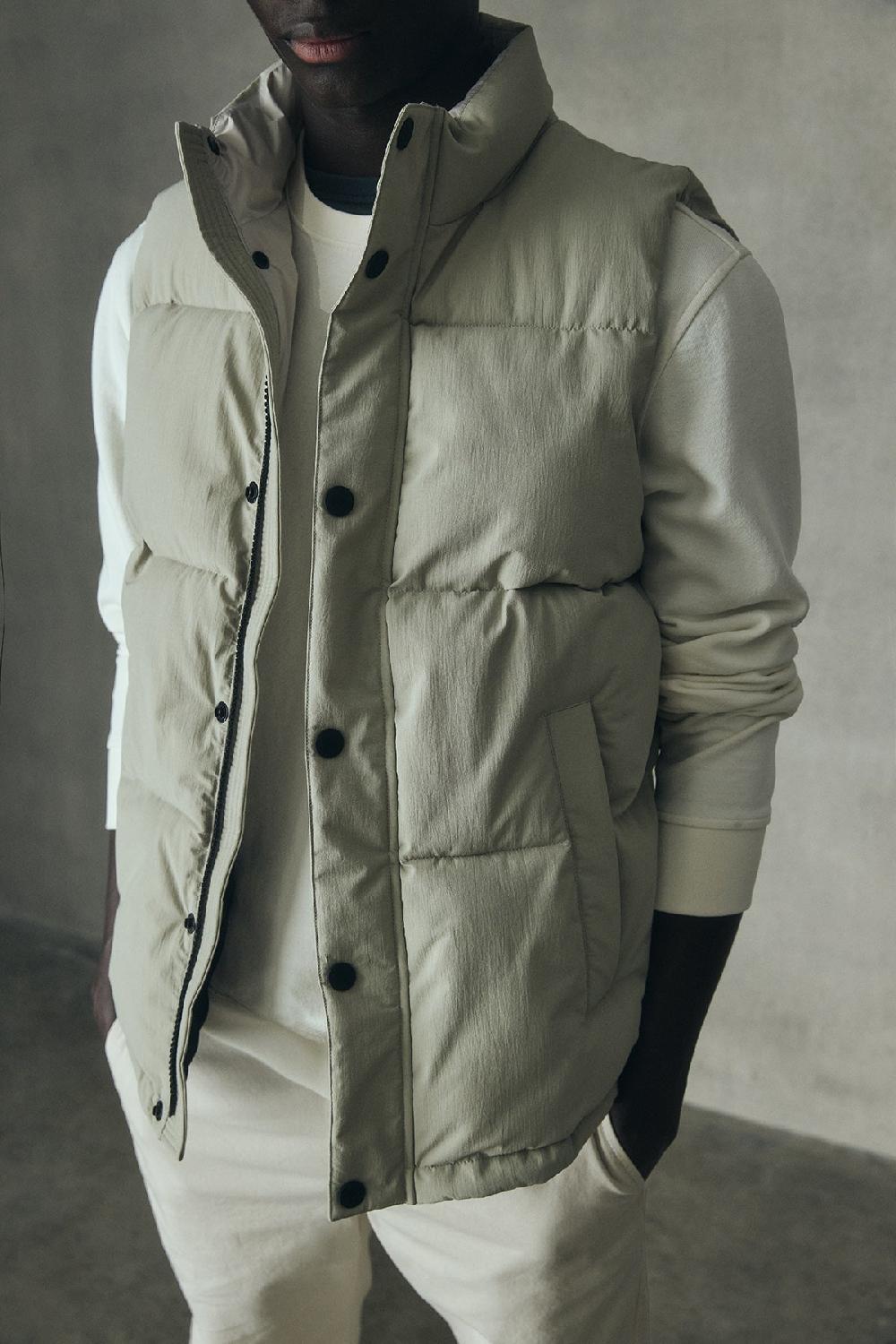 Ecoalf BROWN SADEL WAISTCOAT