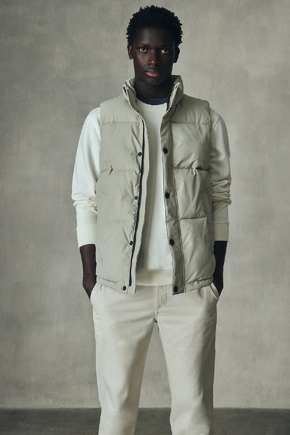 Ecoalf BROWN SADEL WAISTCOAT