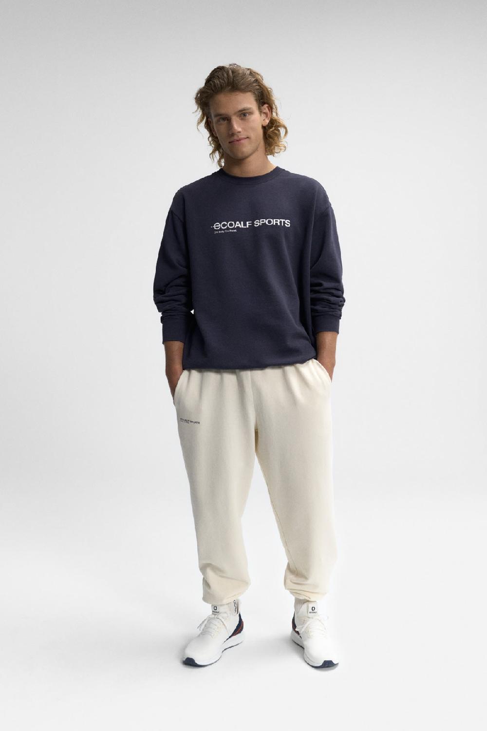 Ecoalf CALIFORNIA UNISEX PANTS WHITE