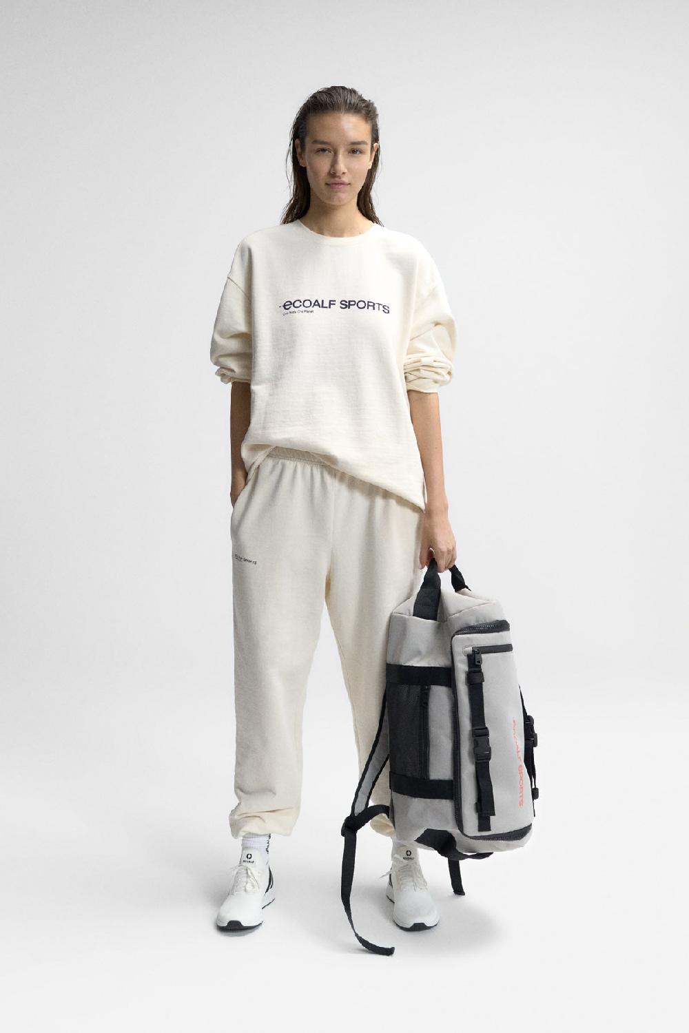 Ecoalf CALIFORNIA UNISEX PANTS WHITE