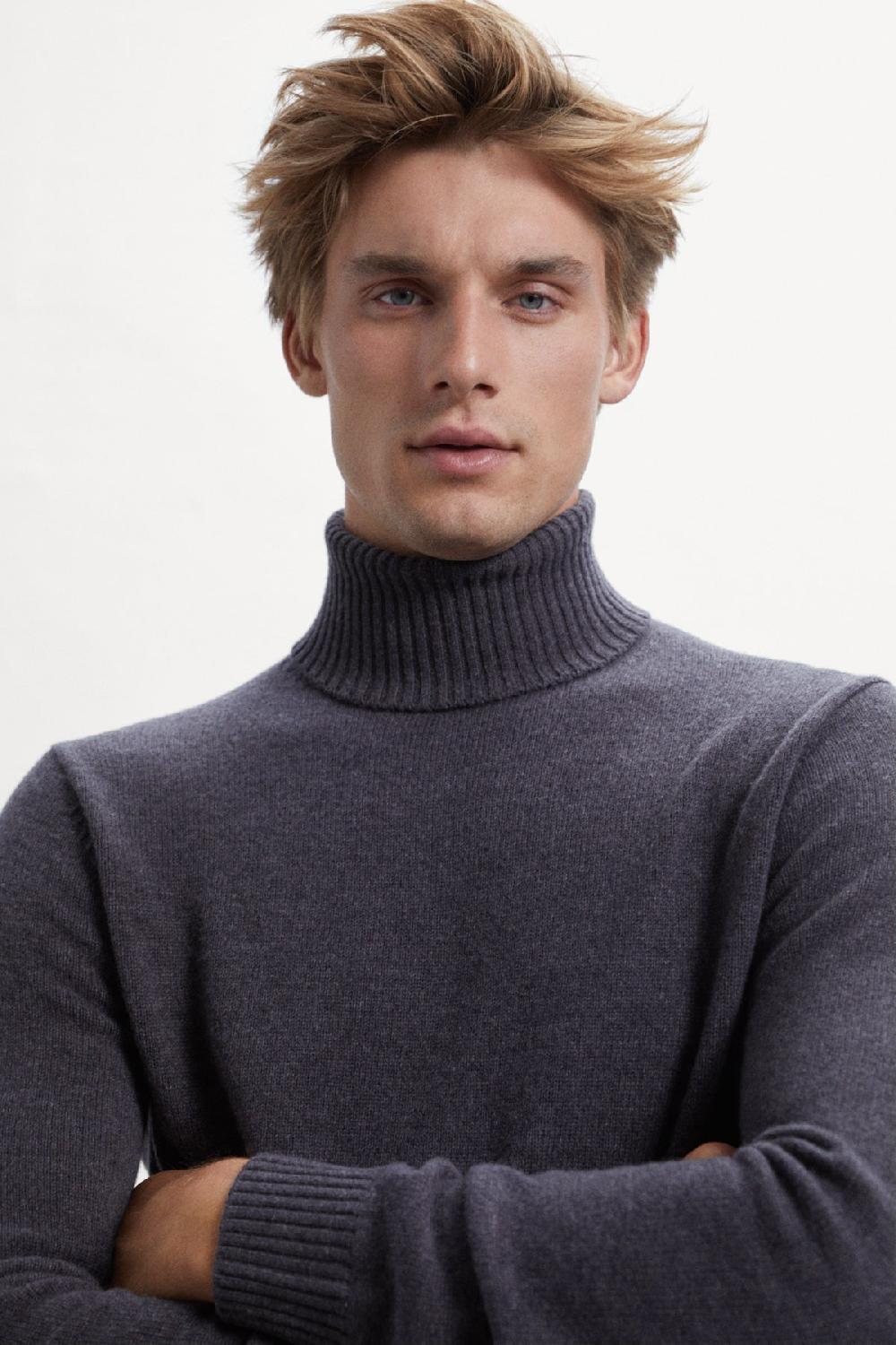 Ecoalf CAVIAR BRUN KNITTED JUMPER