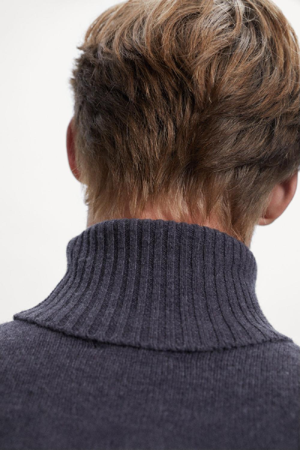 Ecoalf CAVIAR BRUN KNITTED JUMPER