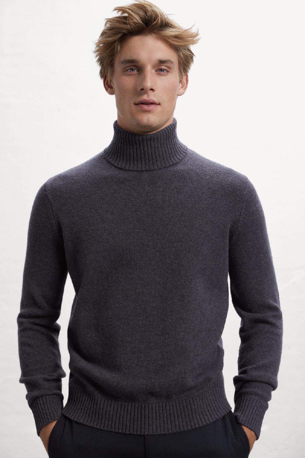 Ecoalf CAVIAR BRUN KNITTED JUMPER