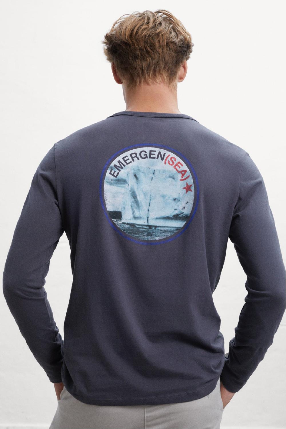 Ecoalf CAVIAR TERRA LONG-SLEEVED T-SHIRT