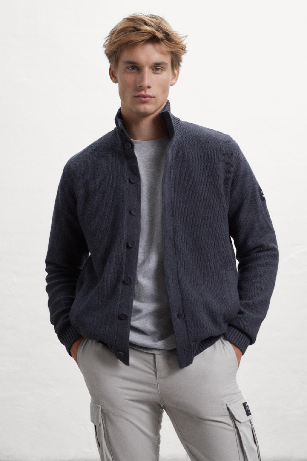 Ecoalf CAVIAR TROCA KNITTED JUMPER