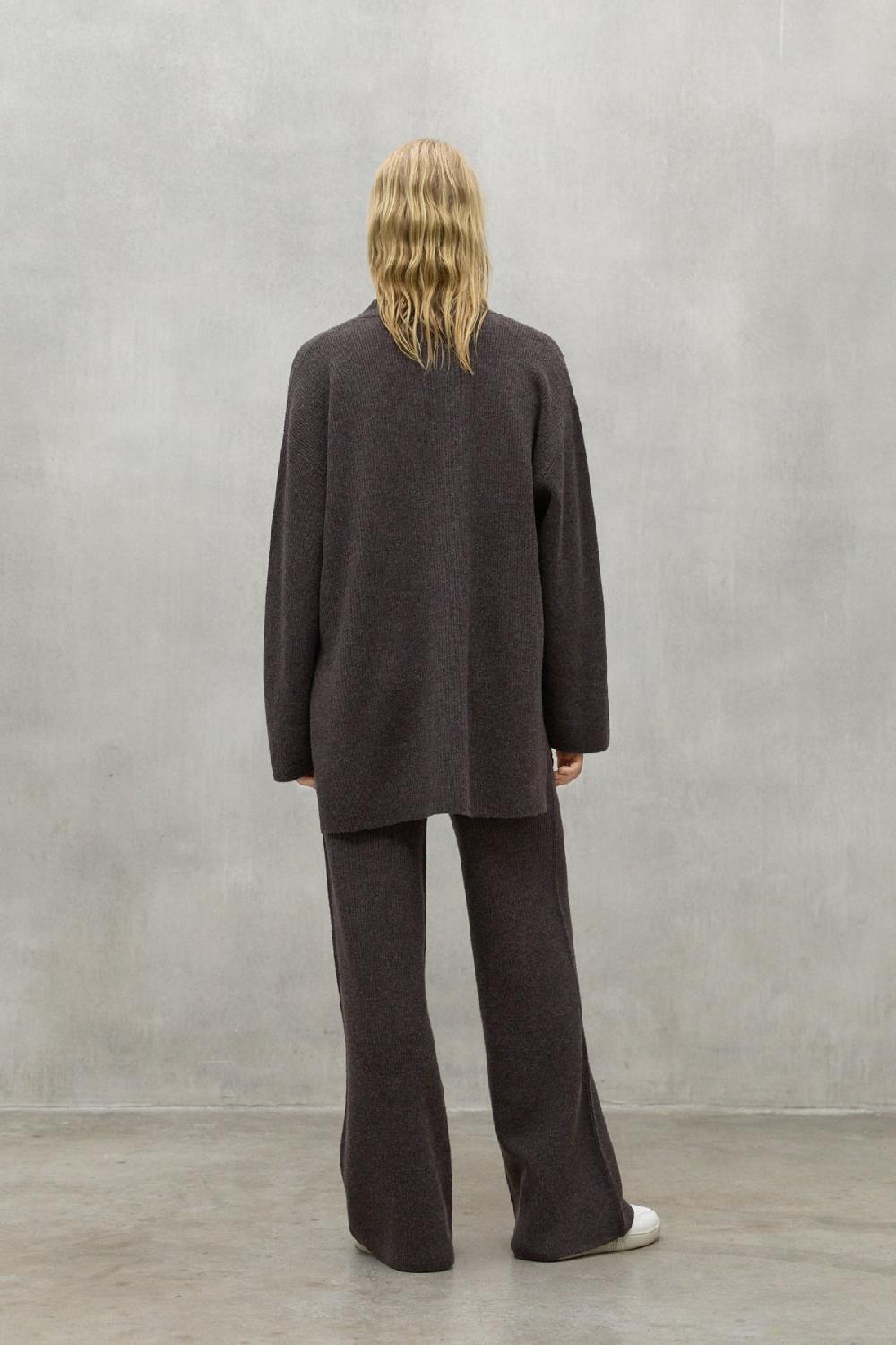 Ecoalf DARK BROWN CIPRE TROUSERS