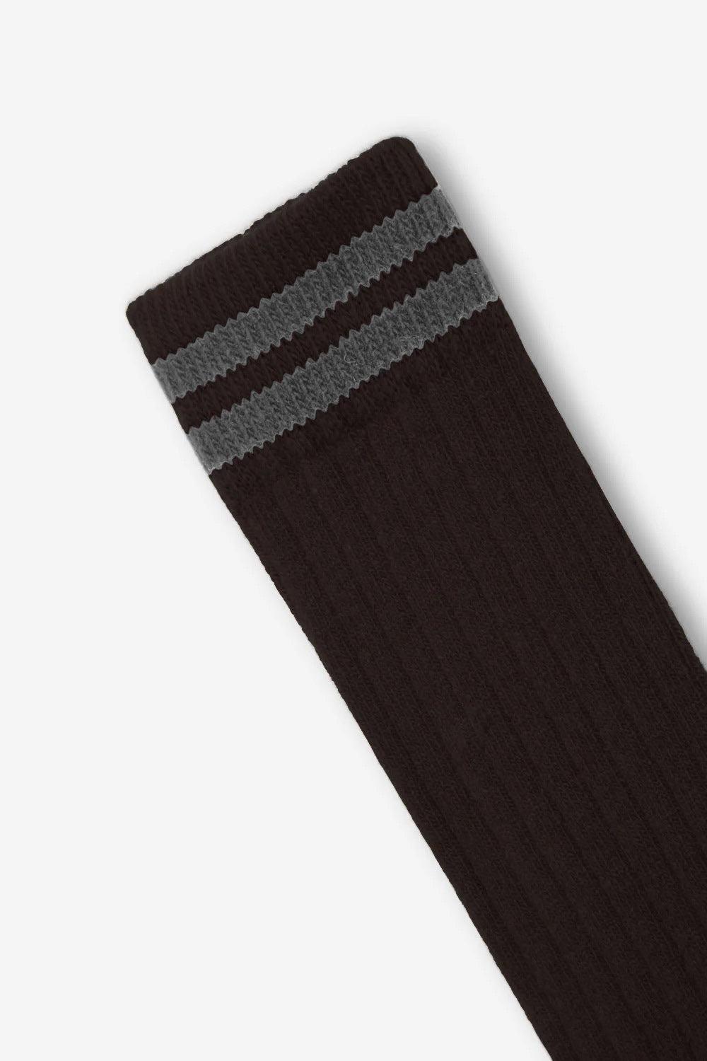 Ecoalf DARK BROWN MOUNTAIN SOCKS