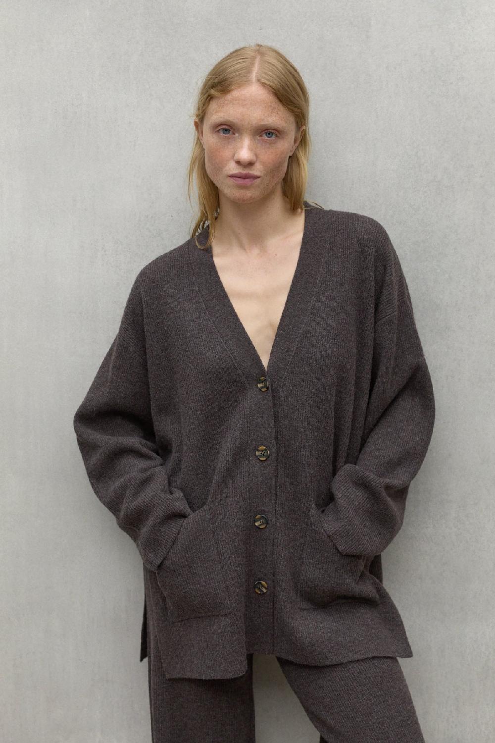 Ecoalf DARK BROWN NIM SWEATER