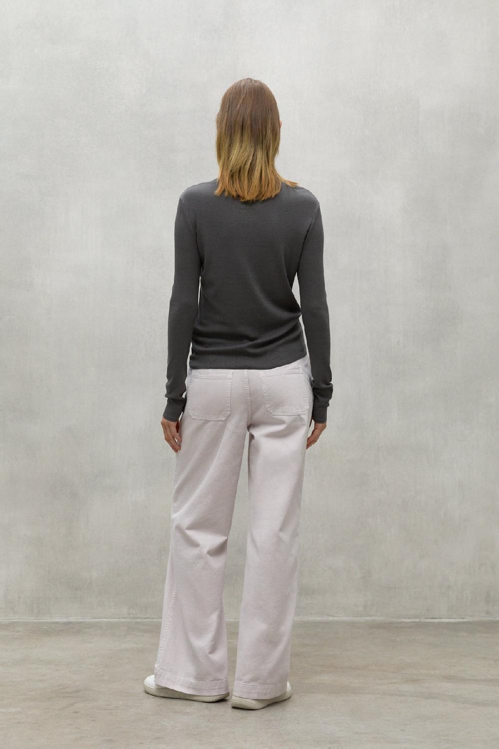 Ecoalf DARK BROWN SINES T-SHIRT