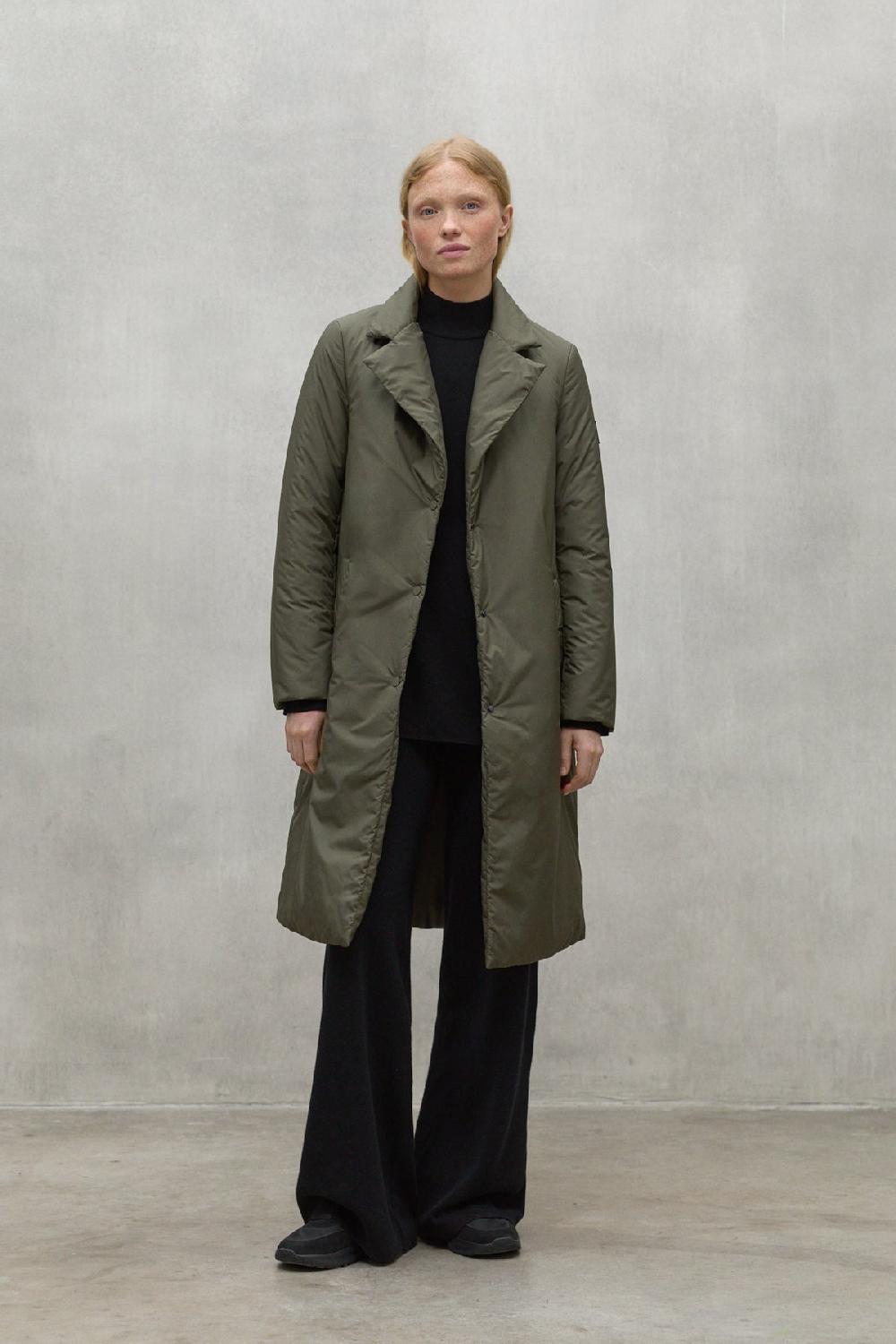 Ecoalf DARK GREEN ALBERT COAT