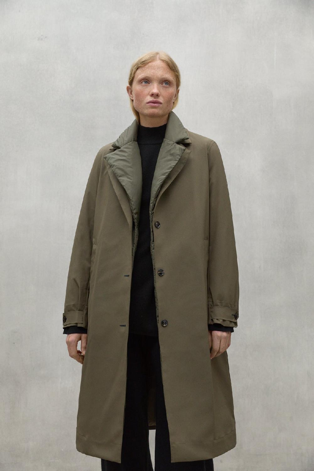 Ecoalf DARK GREEN ALBERT COAT