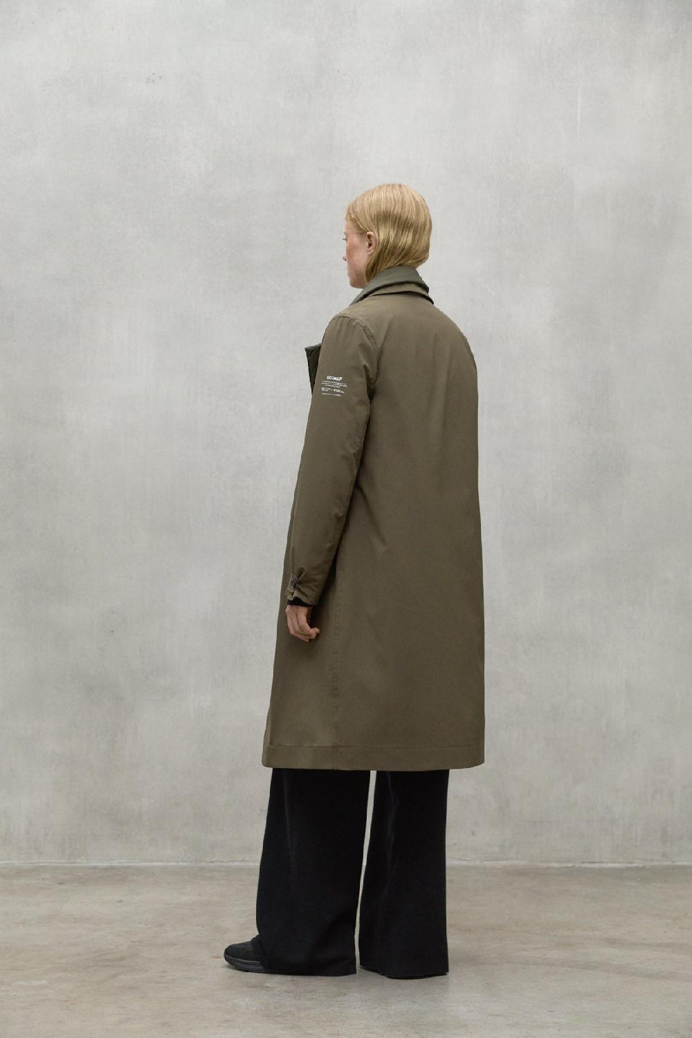 Ecoalf DARK GREEN ALBERT COAT