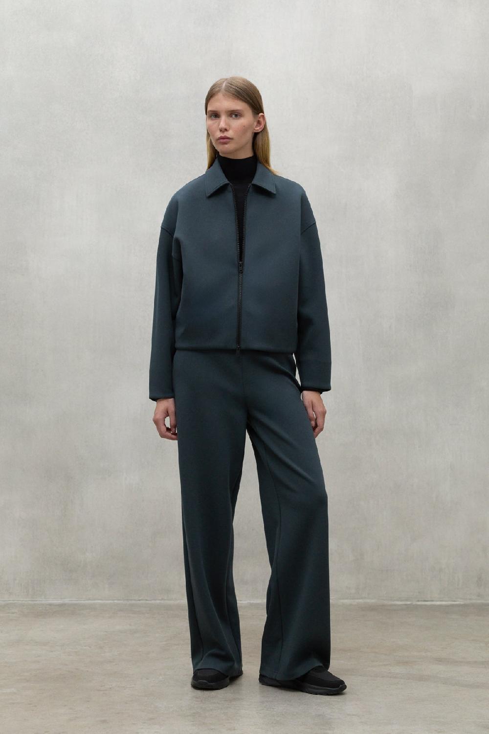 Ecoalf DARK GREEN ARDA TROUSERS