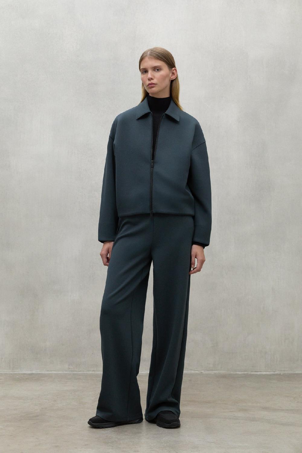 Ecoalf DARK GREEN AUSTIN SWEATSHIRT