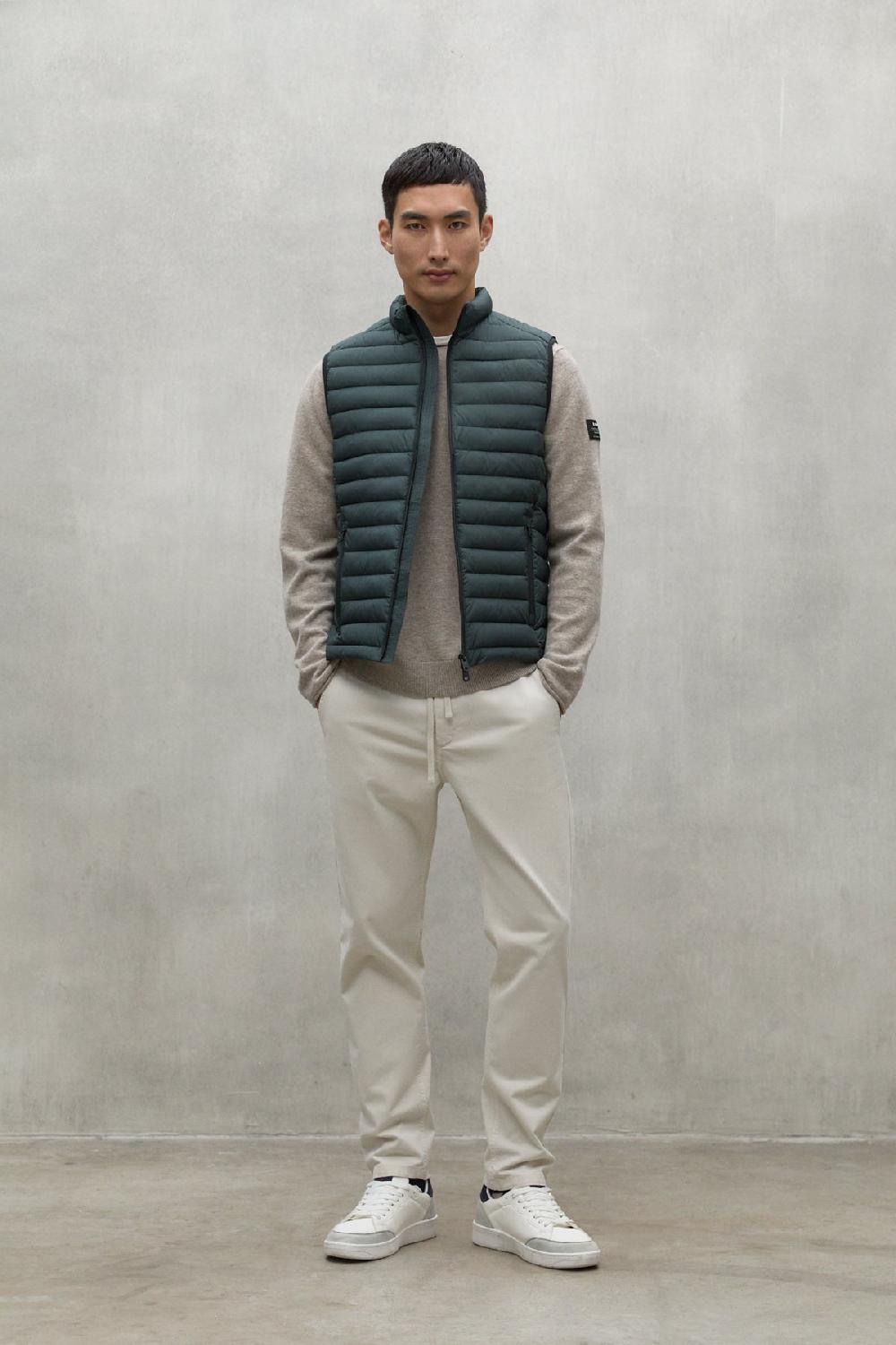 Ecoalf DARK GREEN CARDIFF WAISTCOAT