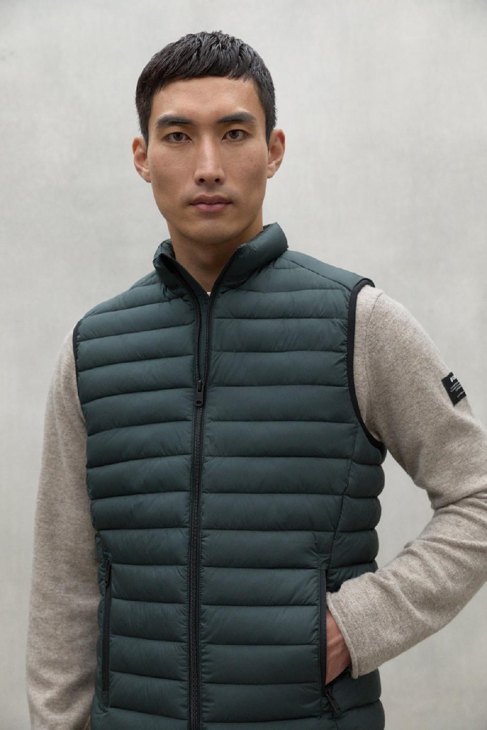 Ecoalf DARK GREEN CARDIFF WAISTCOAT