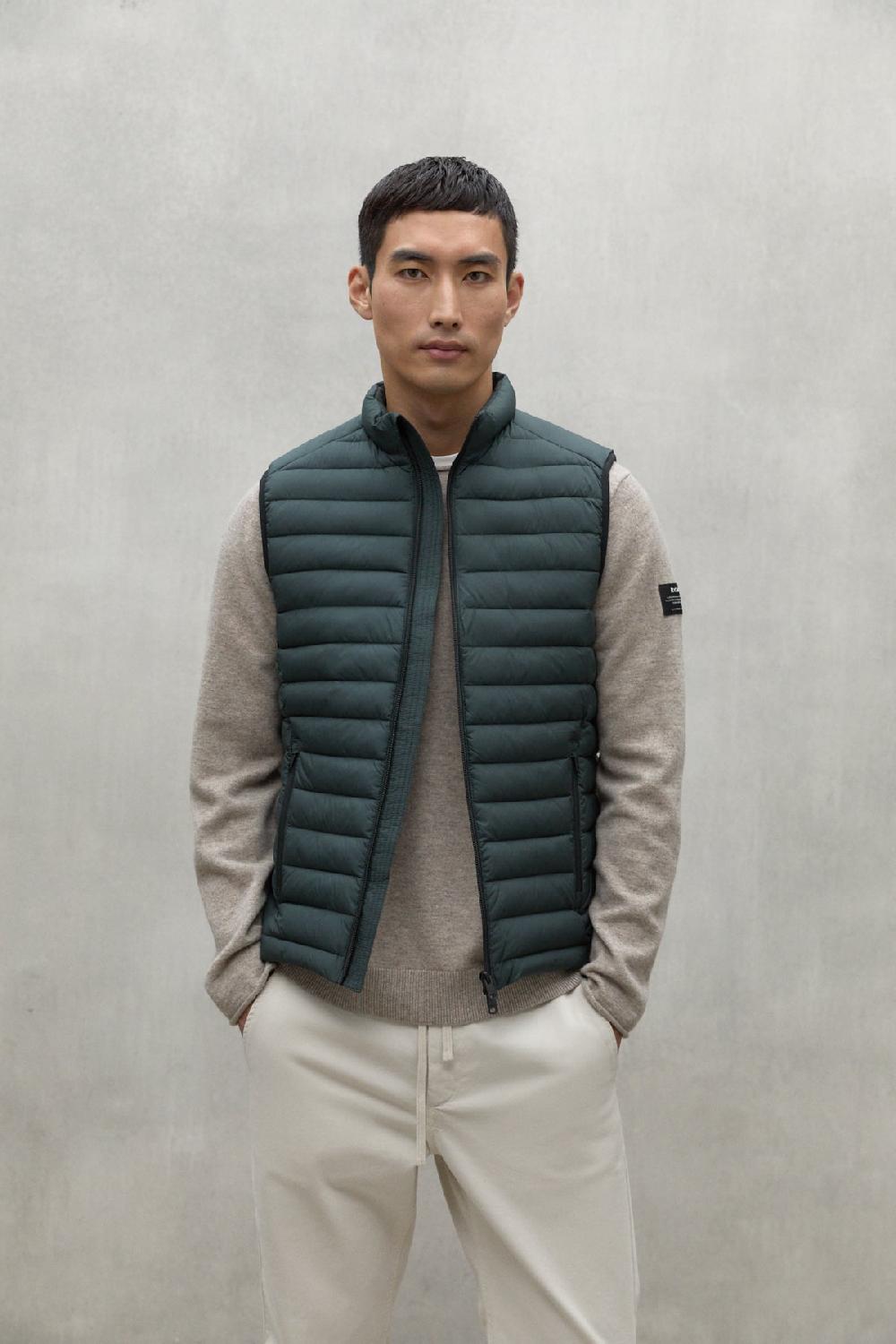 Ecoalf DARK GREEN CARDIFF WAISTCOAT