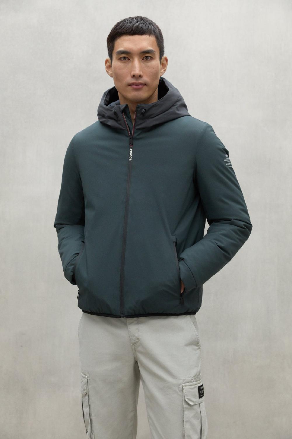 Ecoalf DARK GREEN CARTES JACKET