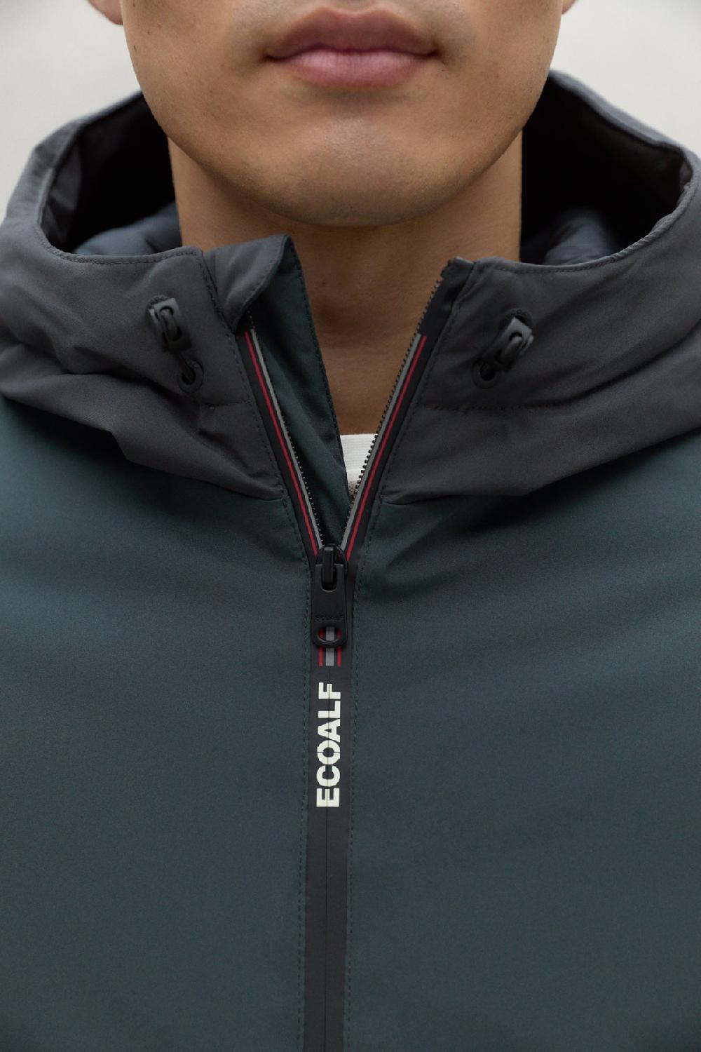 Ecoalf DARK GREEN CARTES JACKET