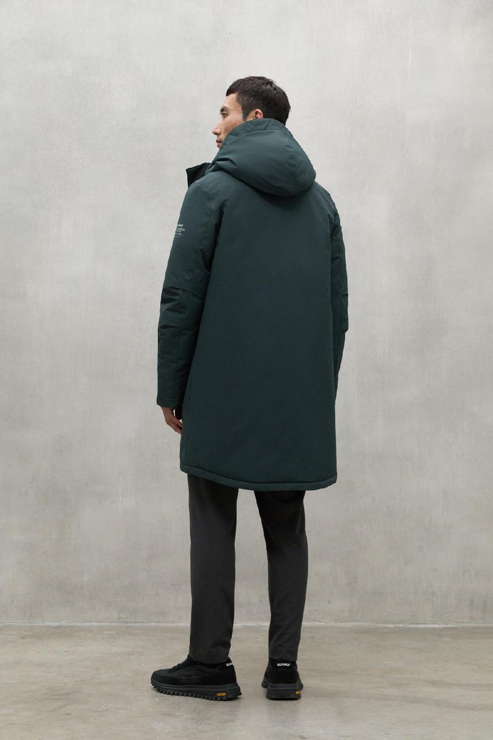 Ecoalf DARK GREEN ICEBERG COAT