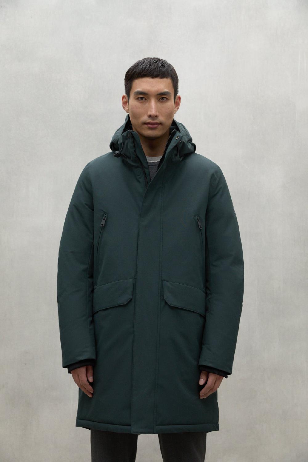Ecoalf DARK GREEN ICEBERG COAT