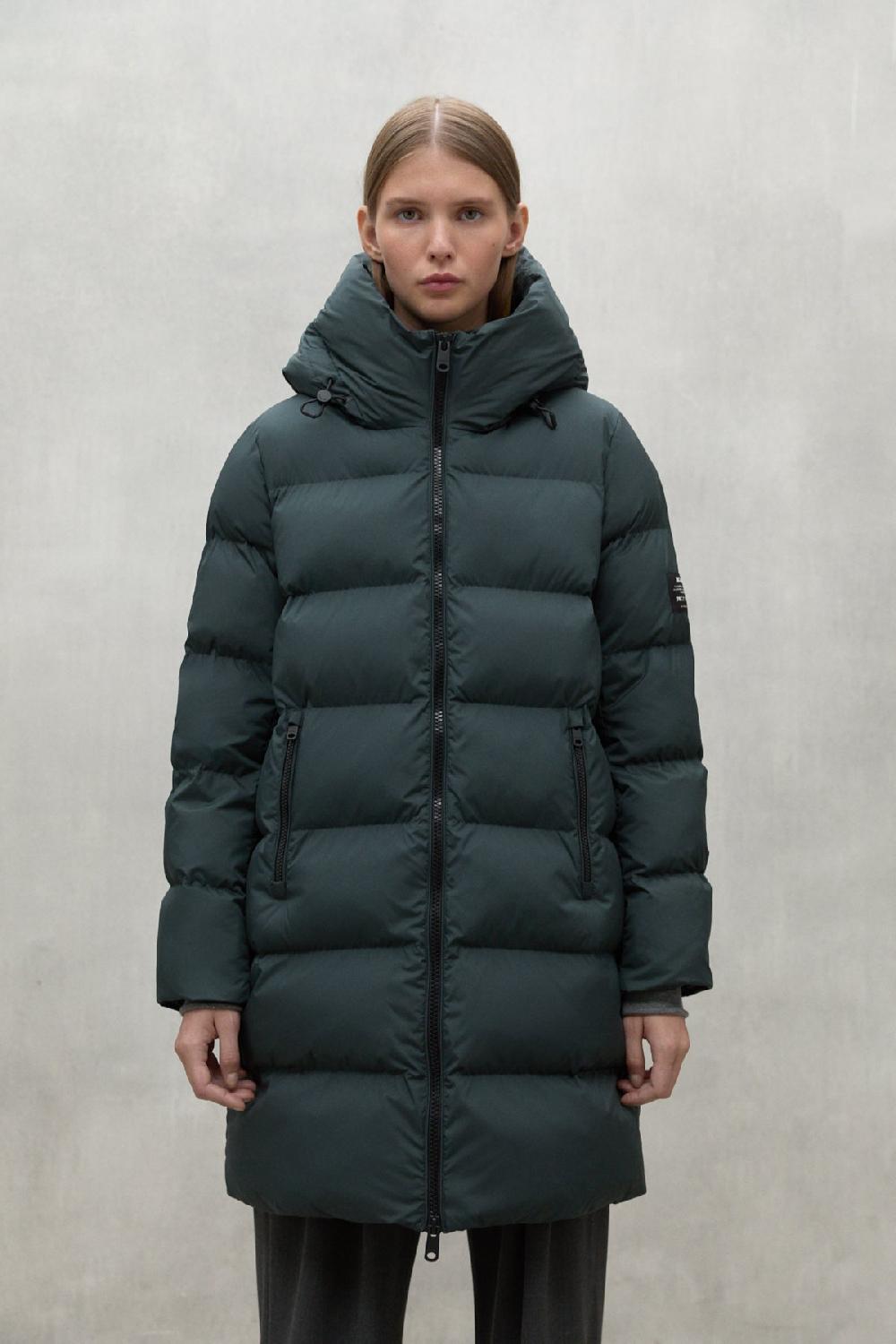 Ecoalf DARK GREEN MANLIE COAT