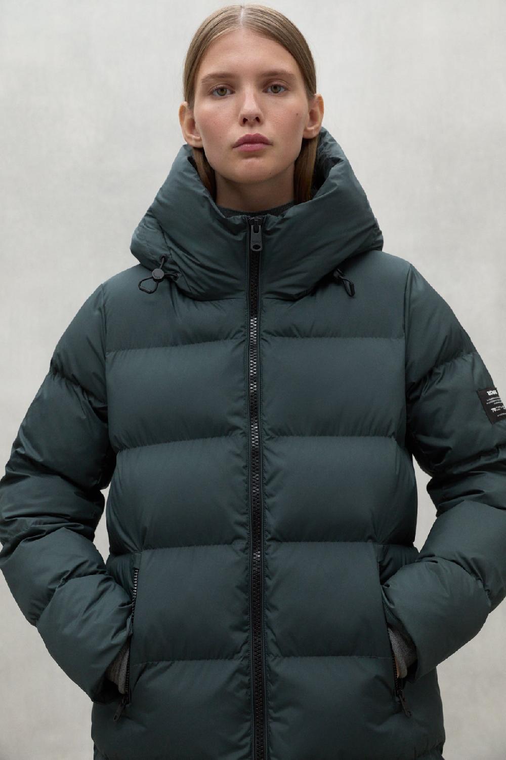 Ecoalf DARK GREEN MANLIE COAT