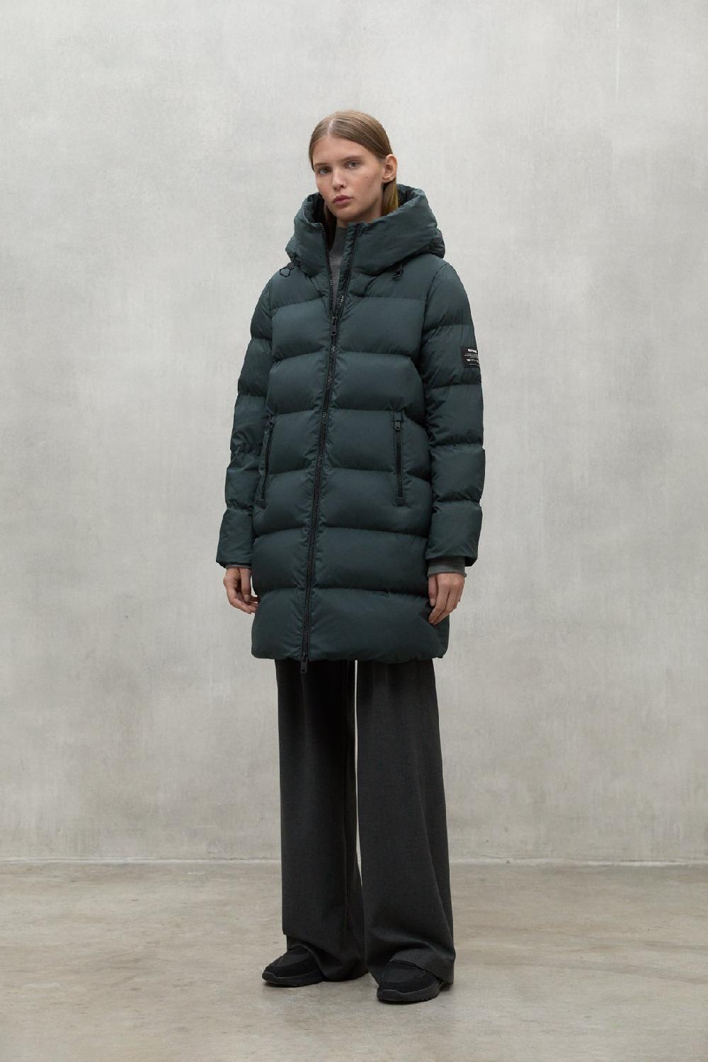 Ecoalf DARK GREEN MANLIE COAT