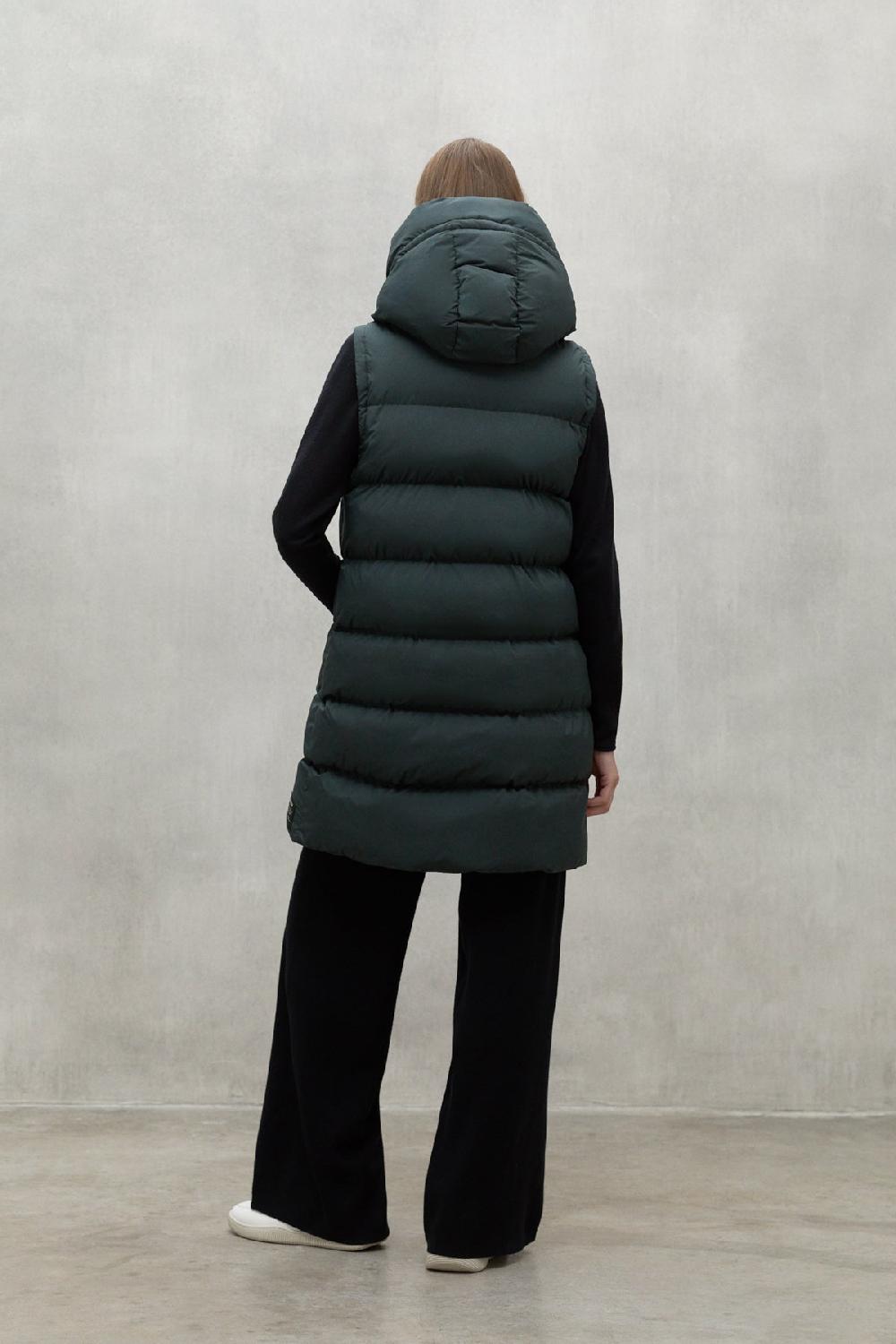 Ecoalf DARK GREEN MANLIE WAISTCOAT