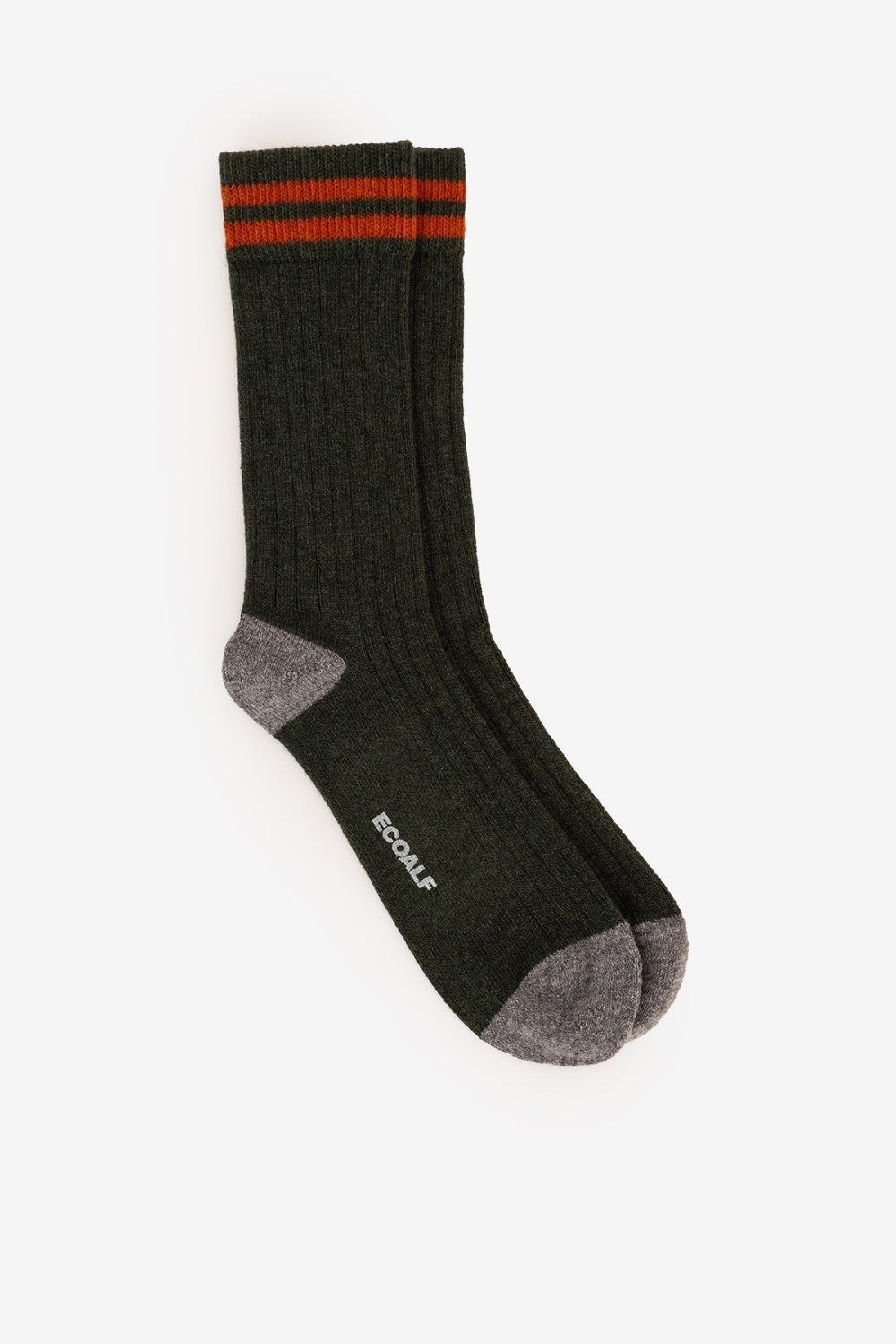 Ecoalf DARK GREEN MOUNTAIN SOCKS