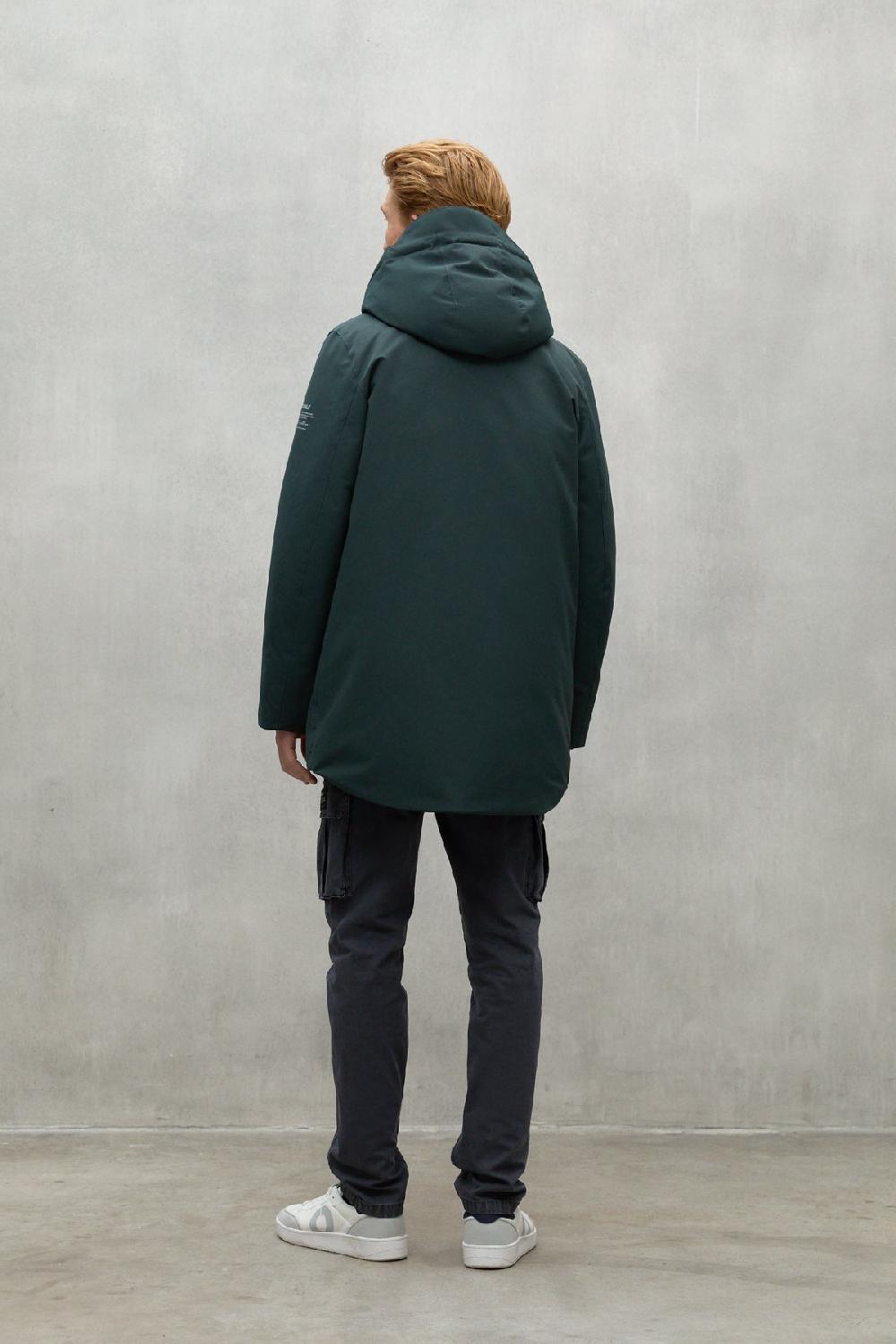 Ecoalf DARK GREEN PARKO COAT