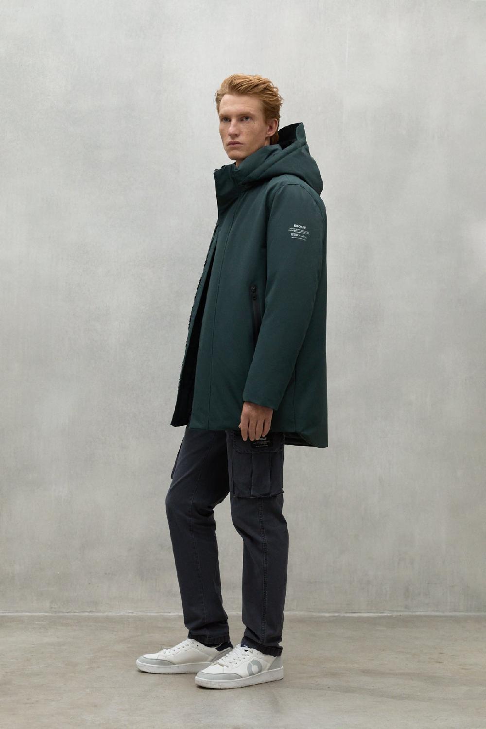 Ecoalf DARK GREEN PARKO COAT