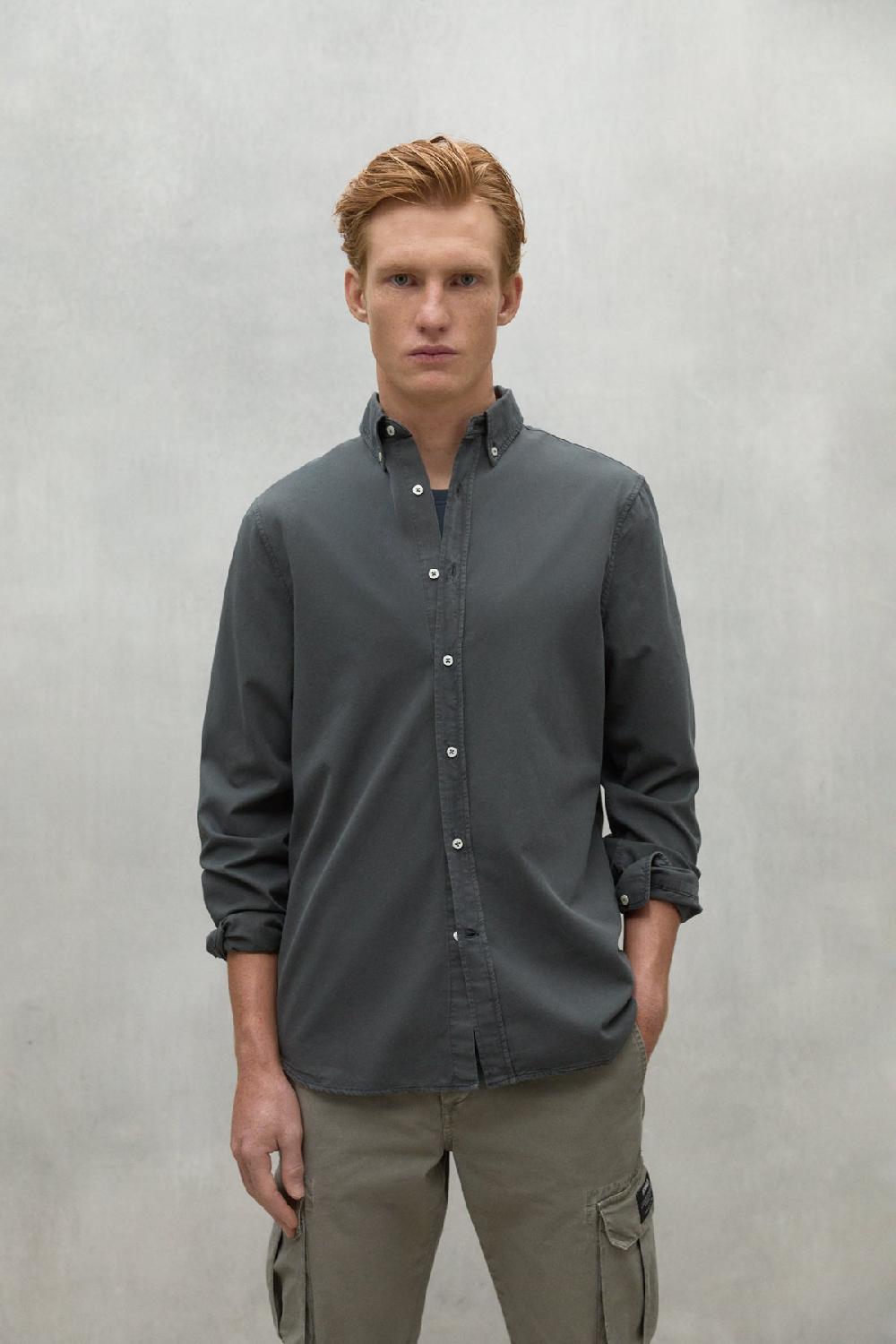 Ecoalf DARK GREY ANTEJO SHIRT