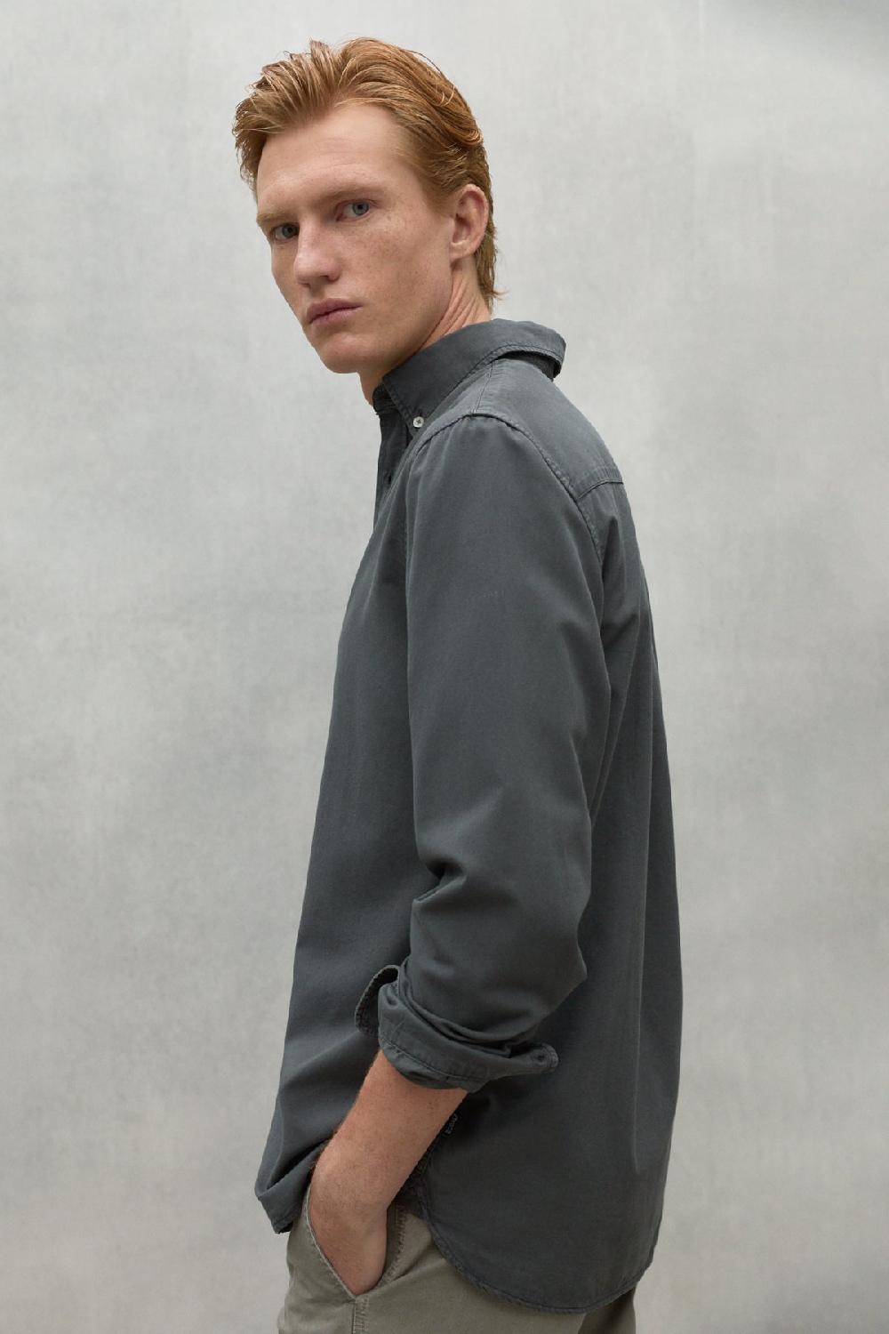 Ecoalf DARK GREY ANTEJO SHIRT