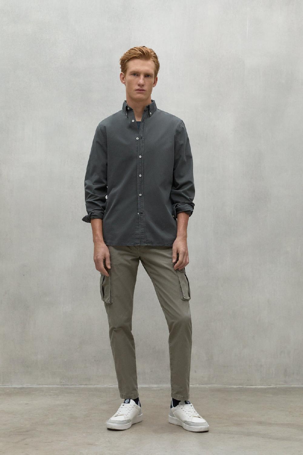 Ecoalf DARK GREY ANTEJO SHIRT