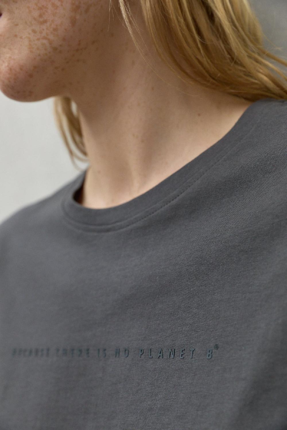 Ecoalf DARK GREY ARIZA T-SHIRT