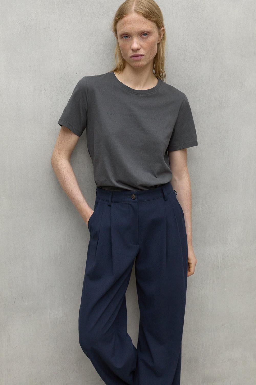 Ecoalf DARK GREY ARIZA T-SHIRT