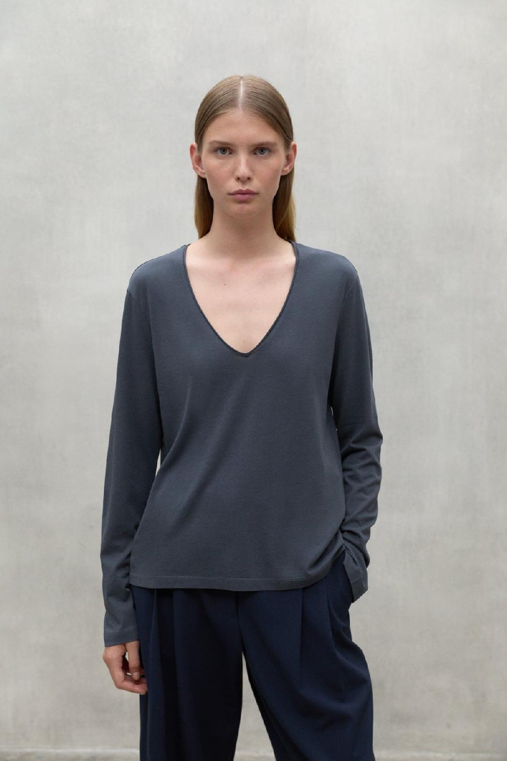 Ecoalf DARK GREY BEA T-SHIRT