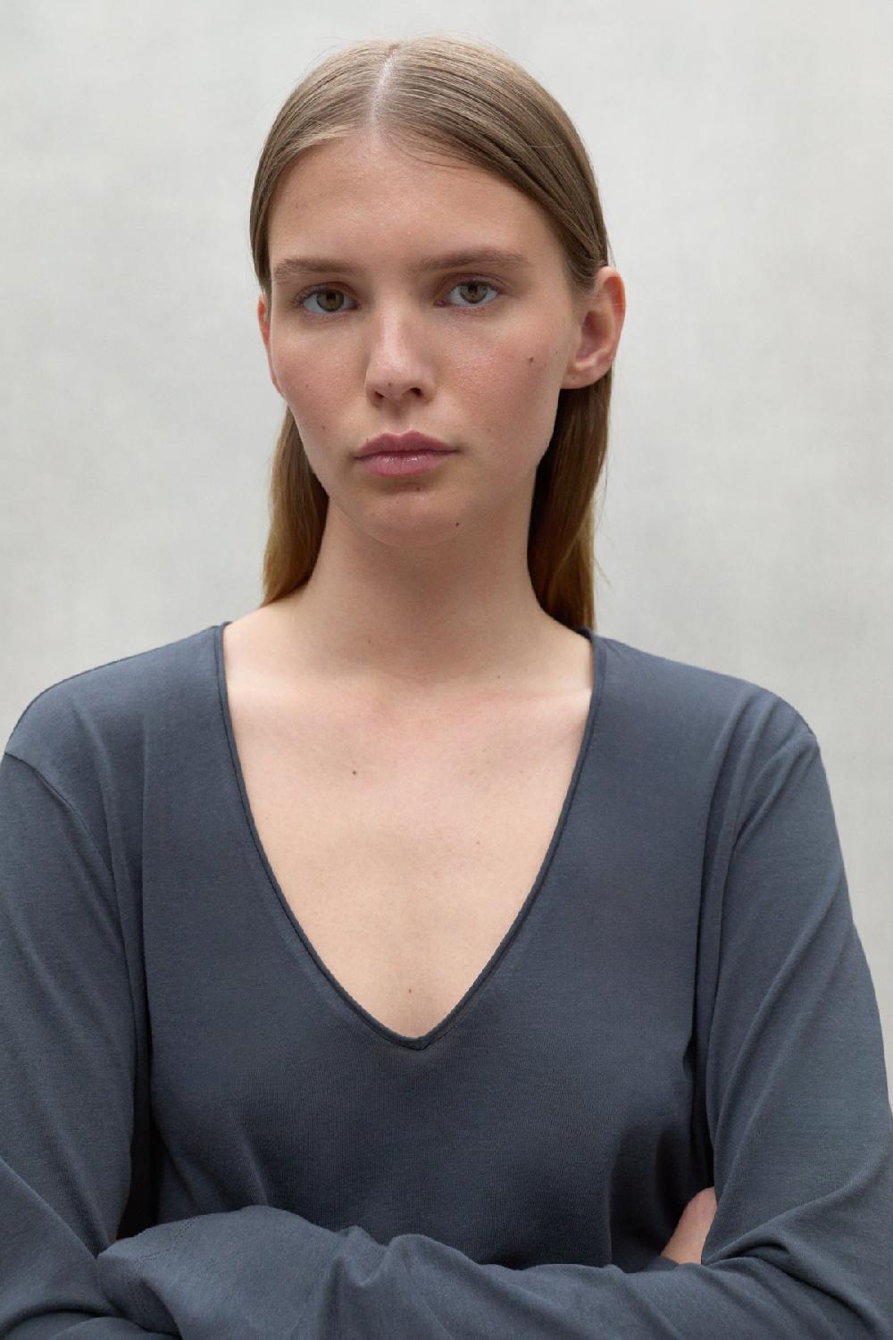 Ecoalf DARK GREY BEA T-SHIRT