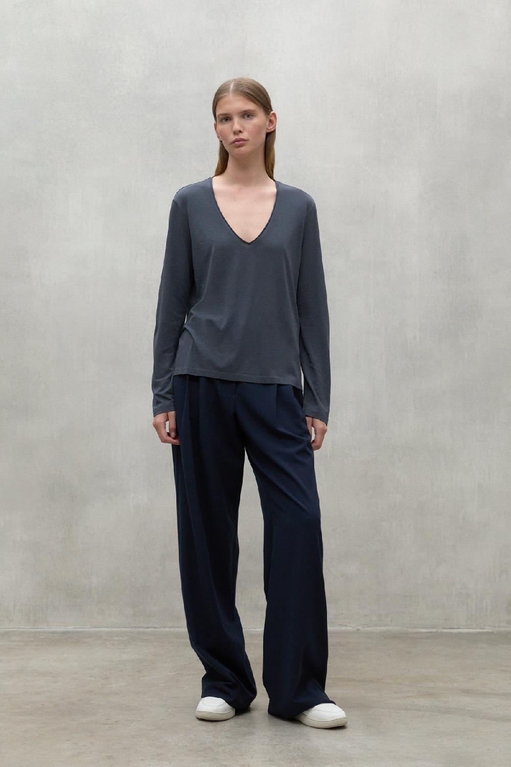 Ecoalf DARK GREY BEA T-SHIRT