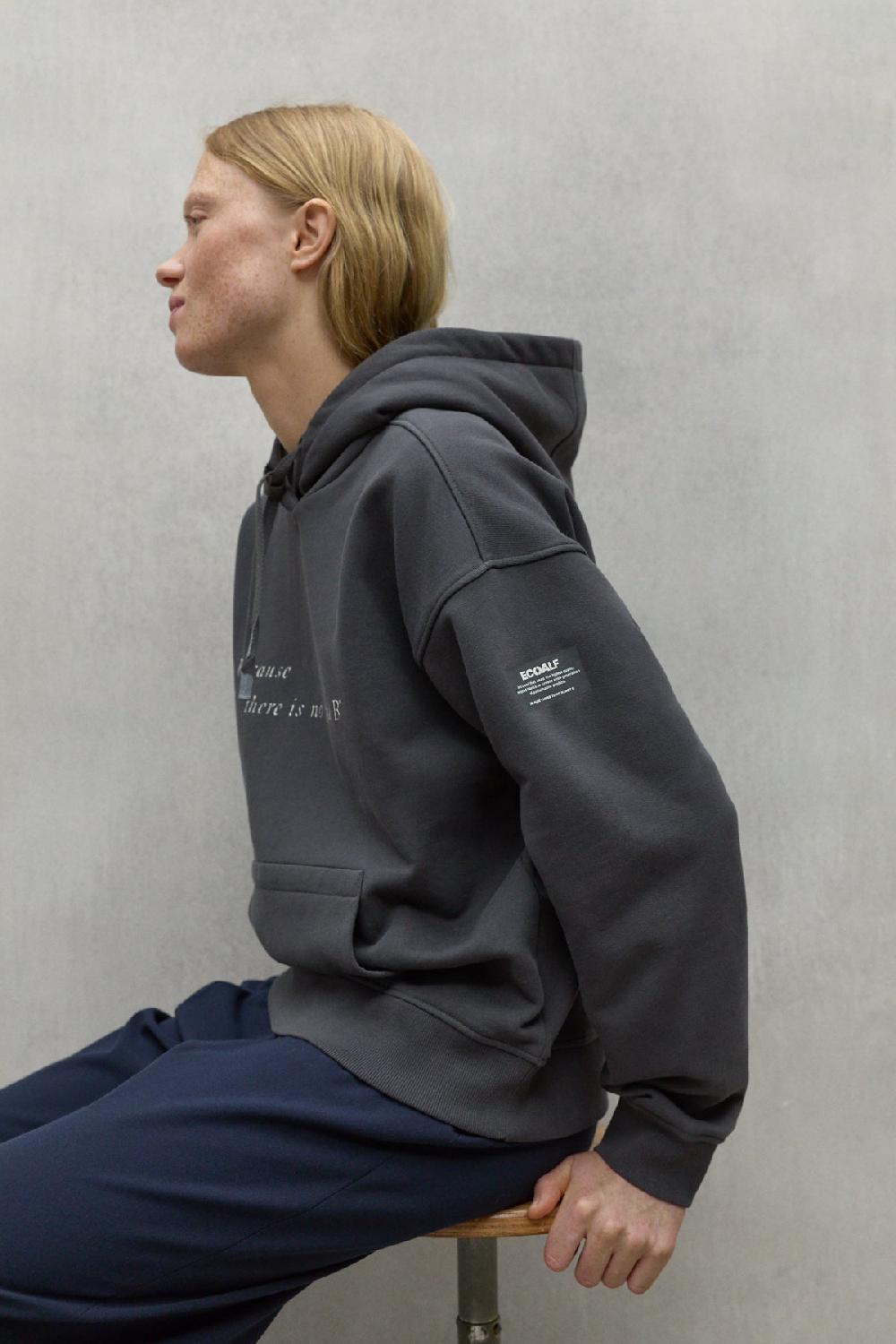 Ecoalf DARK GREY BUNOL SWEATSHIRT