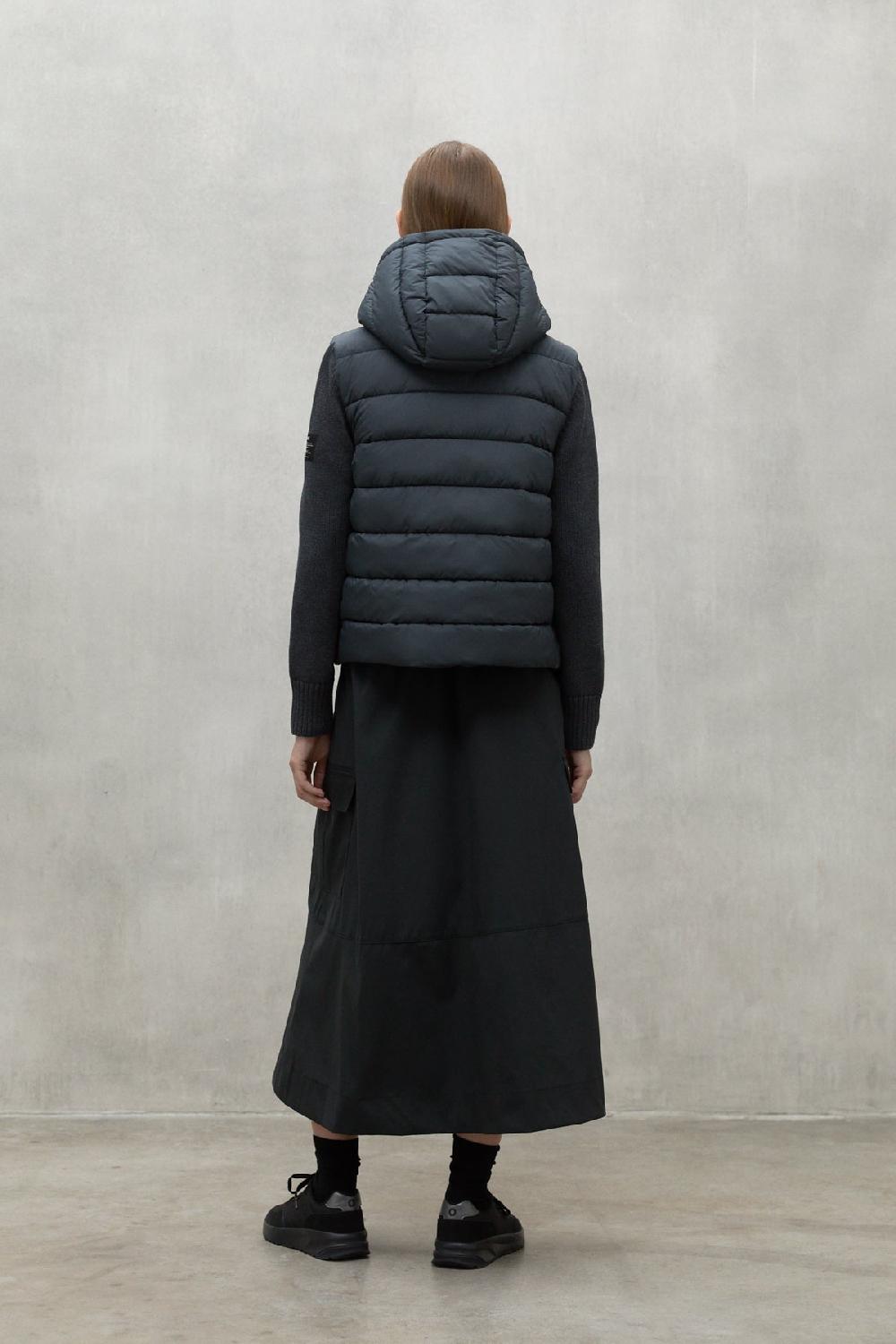 Ecoalf DARK GREY DENALI KNITTED JACKET