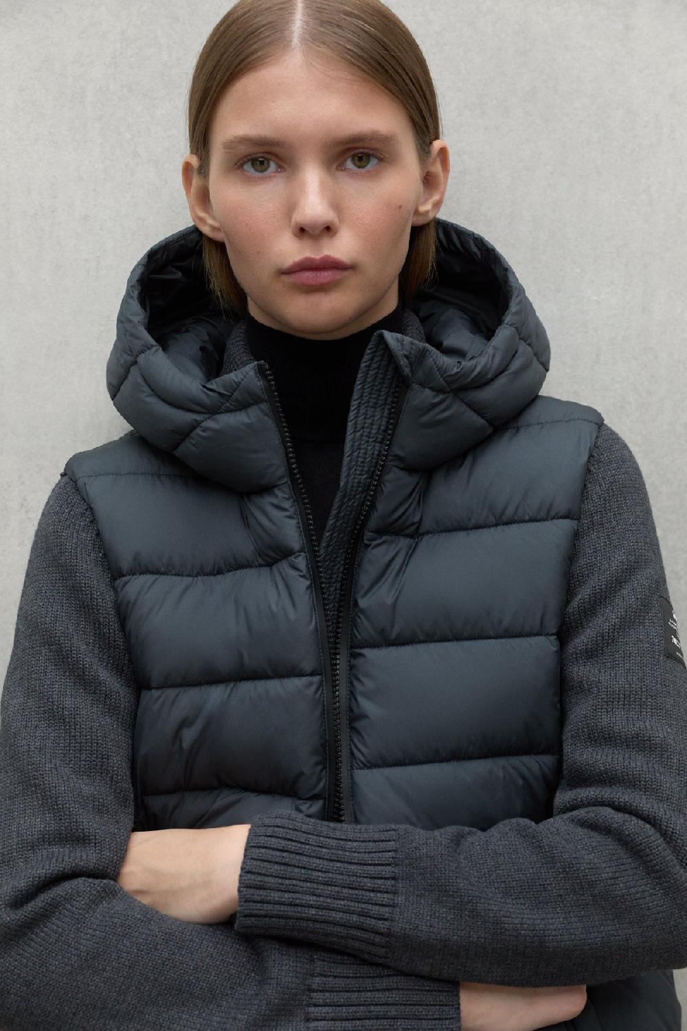 Ecoalf DARK GREY DENALI KNITTED JACKET