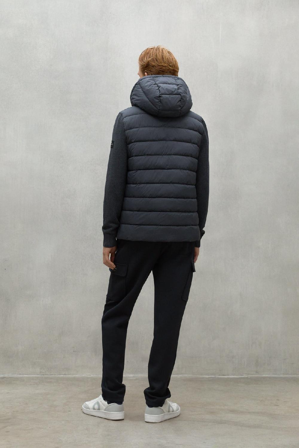 Ecoalf DARK GREY DENALI KNITTED JACKET