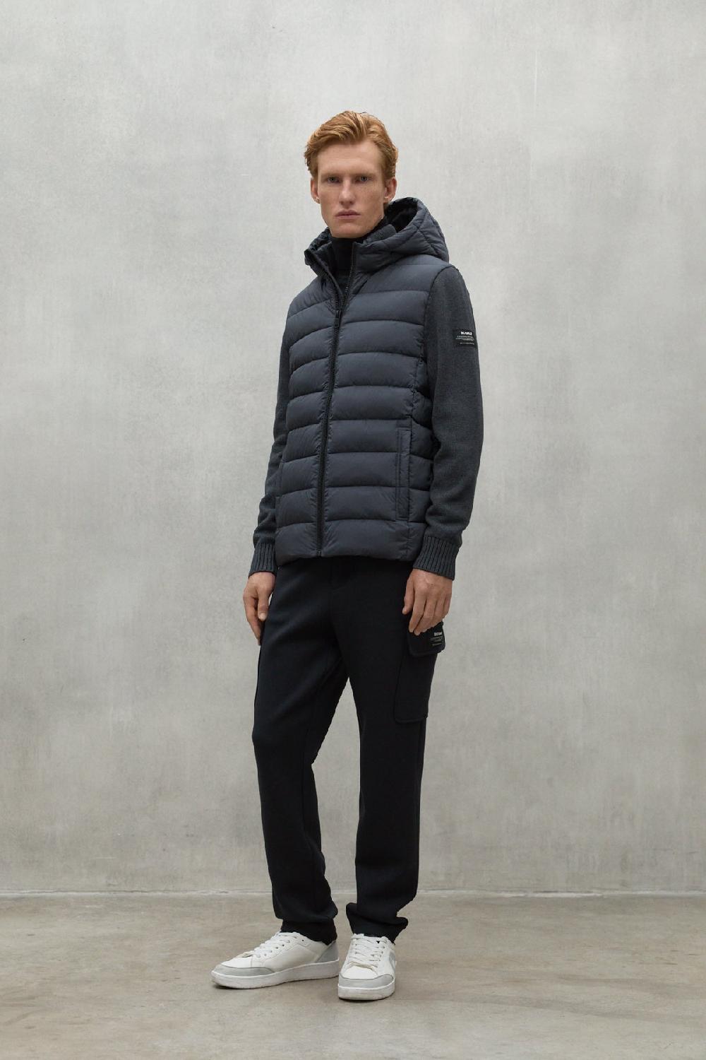 Ecoalf DARK GREY DENALI KNITTED JACKET