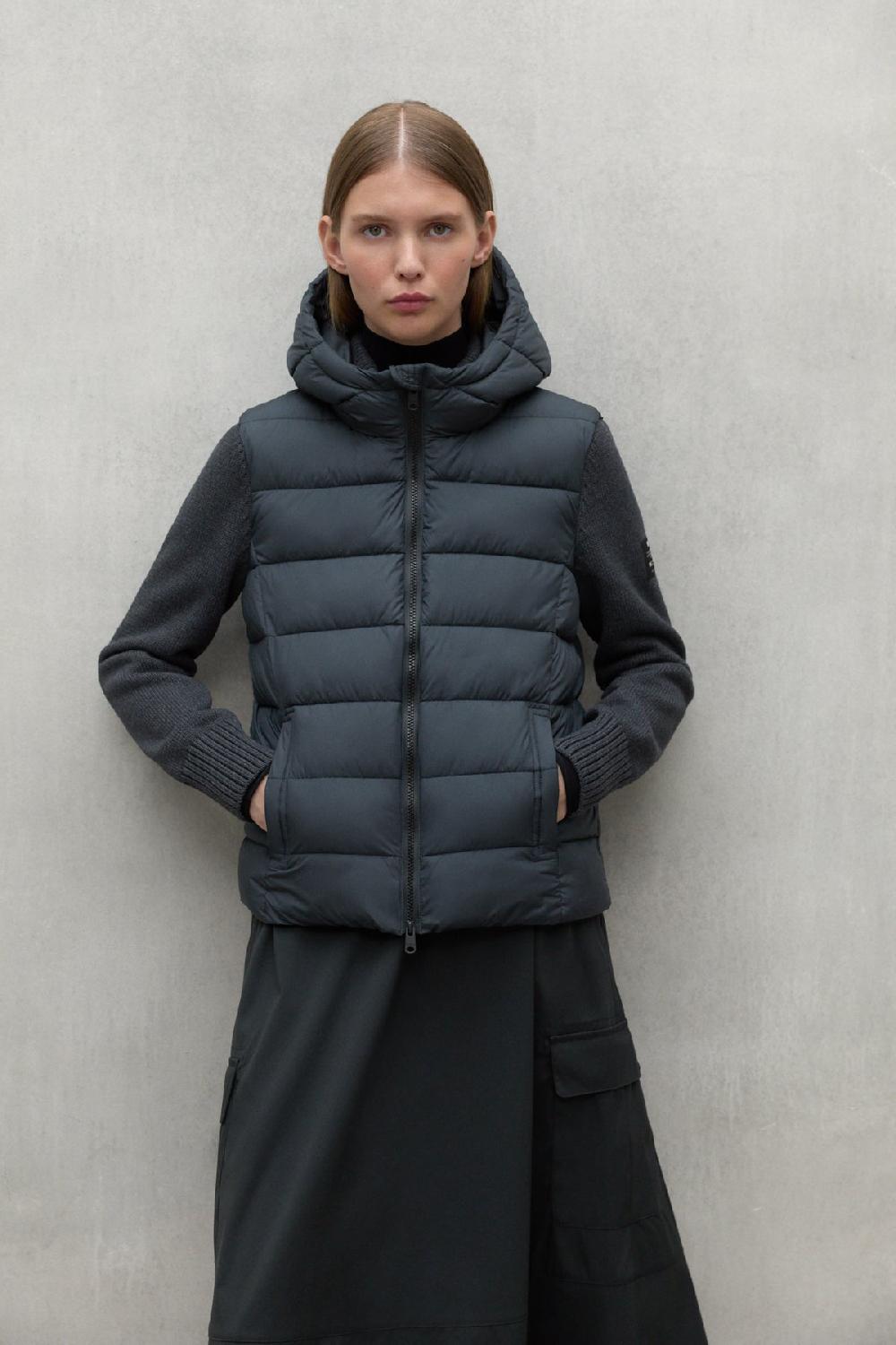 Ecoalf DARK GREY DENALI KNITTED JACKET