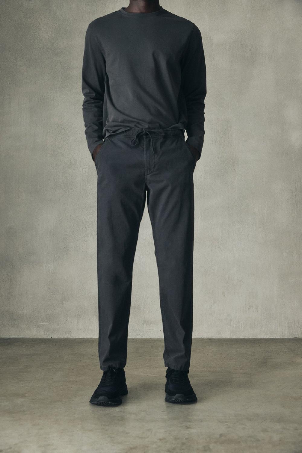 Ecoalf DARK GREY ETHIC TROUSERS